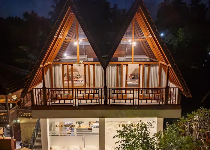 Villa The Pyramid Ubud River Payangan